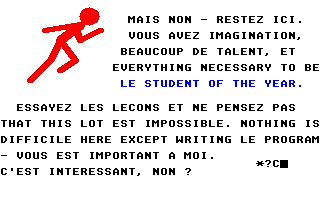 Franglais II atari screenshot